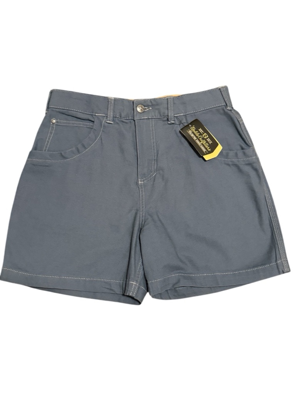 Noble Outfitters Women’s Gray Flex Canvas Cargo Shorts. Size 10